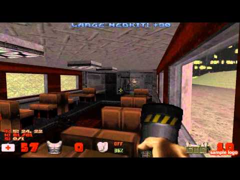 Duke Nukem 3D-Metropolitan Mayhem-Train in Veins (Level 10)