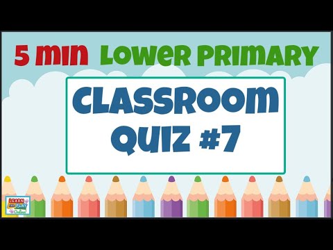 Brain Break Activity - Lower Primary Kids Quiz #7: Quizzes for the Classroom!