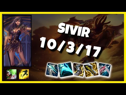 Sivir 11.4 Gameplay Challenger Replay Bot Lane - S11 (10/3/17) - BR