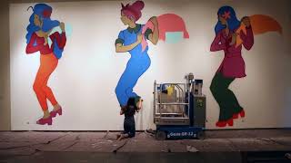 "Yo, la peor de todas” - Montaje de la exposición en el Museo de Navarra