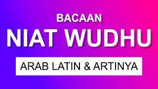 Download lagu BACAAN NIAT WUDHU - Lengkap Arab Latin dan Artinya mp3