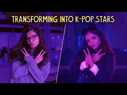 Transformation into kpop stars