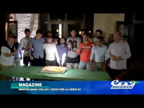magazine LA FESTA PER LA B1 DELLA MEDEA MONTALBANO VOLLEY