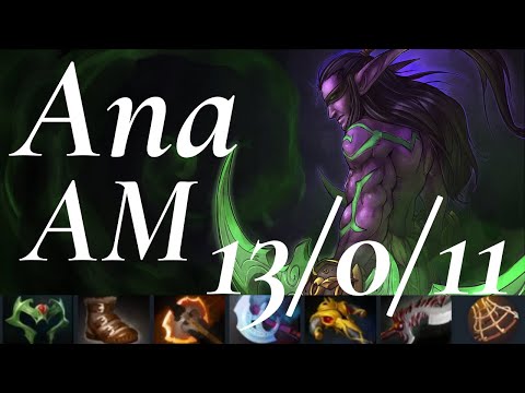 Ana Anti-Mage vs Phantom Lancer - who's gonna be blamed? - dota2