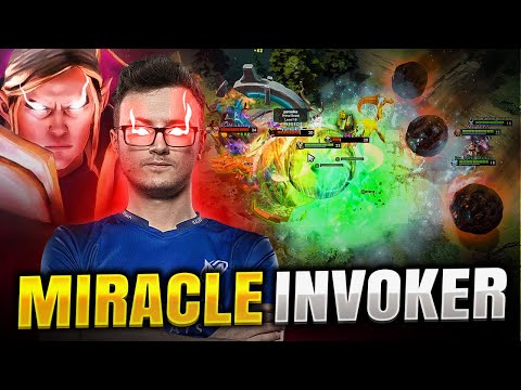 10 minutes of Miracle Invoker outplaying his Enemies - Miracle- Invoker Show