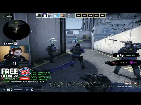 kNgV-'s 1vs4 clutch attempt (T - pre-plant situation) is denied by after 2 AK HS kills