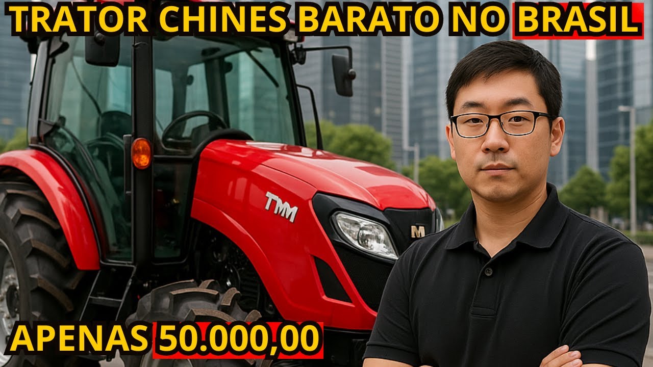 TRATOR BARATO QUE CHEGOU NO BRASIL PARA DOMINAR, ESTAO FALANDO QUE É MELHOR QUE A CBT
