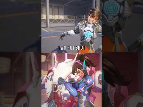 Tracer and Dva interaction - Overwatch 2