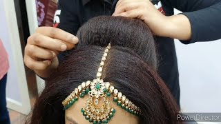 beautiful real bridal Juda hairstyle only for 10 m