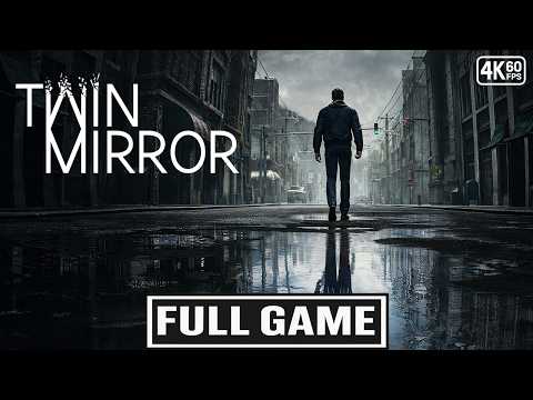 TWIN MIRROR Gameplay Walkthrough FULL GAME [4K 60FPS] - No Commentary