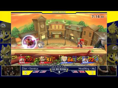 TBH6 Doubles  DOUBLES POOLS - Dan + Demitus vs Mew2King + Ally - Wii U
