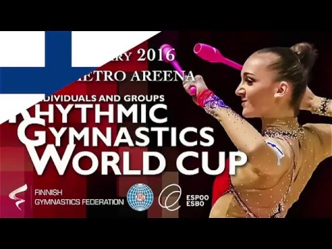 Ekaterina VOLKOVA Qualify Hoop Rhythmic Gymnastics World Cup 2016 Espoo