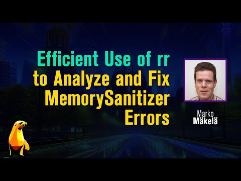 Efficient use of rr to Analyze and Fix MemorySanitizer Errors