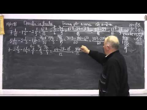 2/2 Lectia 899 Introducerea intregilor fractie Criterii divizibilitate fractii ireductibile Clasa 5