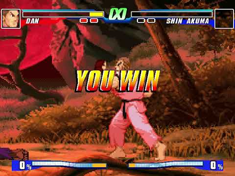 Dan Hibiki (Me) vs Shin Akuma