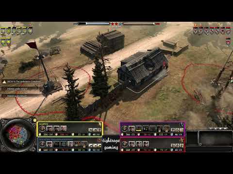 COH2 2v2 smallNhii (US) & MeowMoewWithWind (SU) vs Goat Army (OK) & NFJO (OH)