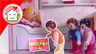 Playmobil Familie Hauser - Annas Pyjamaparty - Geschichte mit Anna und Lena