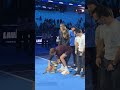 Meet the cutest member of Team Sinner 🐾 #NittoATPFinals #Sinner