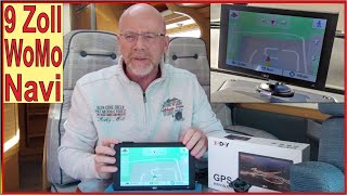 Wohnmobil Navigation - 9 Zoll GPS und Heckkamera - Günstiges Reisemobil Navi - Vorstellung und Test