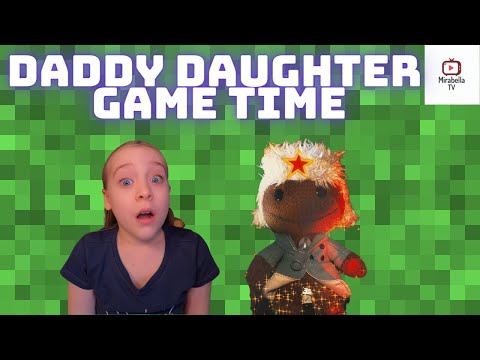 , title : 'Daddy Daughter Game Time! - Minecraft Little Big Planet Mash Up!'