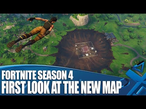 Fortnite Season 4 – First Look At The New Map, Dusty Divot!