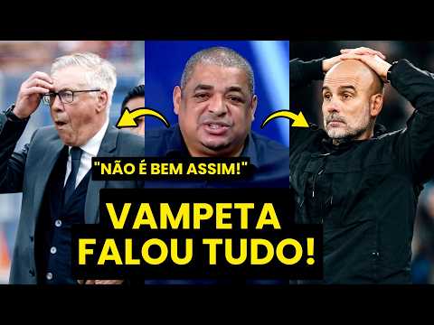 VAMPETA: “RECUSOU??? NÃO! O QUE EU VI é que…” SAIBA A REAL sobre ANCELOTTI, GUARDIOLA E ITÁLIA!