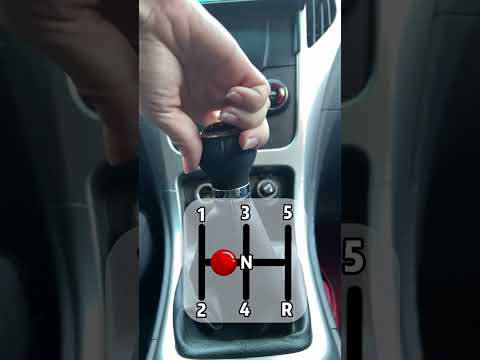 Manual transmission car gear shifting tutorial #car #automobile #drivinglessons