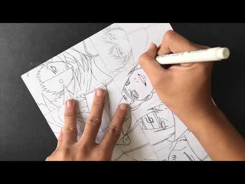 Speed drawing Fanart Akatsuki (Naruto) by Kishi Dat Nguyen
