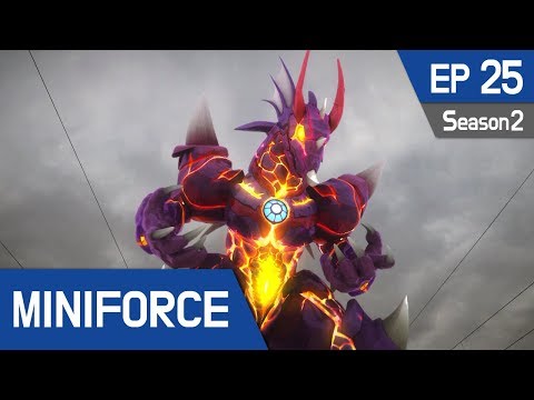 Miniforce Season2 EP25 Miniforce, The Final Battle Pt  1 (English Ver)
