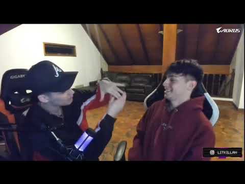 LIT KILLAH y RUSHER KING HACEN CANCIONES en STREAM