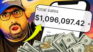 $0 ➜ $1M In A Year Through Dropshipping