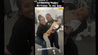 Nelly’s and Ashanti’s grand baby 😍#ashanti #nelly #trending