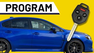 How to Program Subaru key (NO Dealership!)