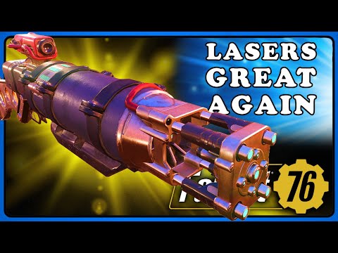 Fallout 76 PTS: Laser Gun Rework.