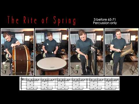 The Rite of Spring-EPIC PERCUSSION MOMENT
