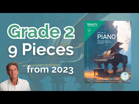 Trinity Grade 2 Piano (from 2023) EXTENDED EDITION: 9 Pieces