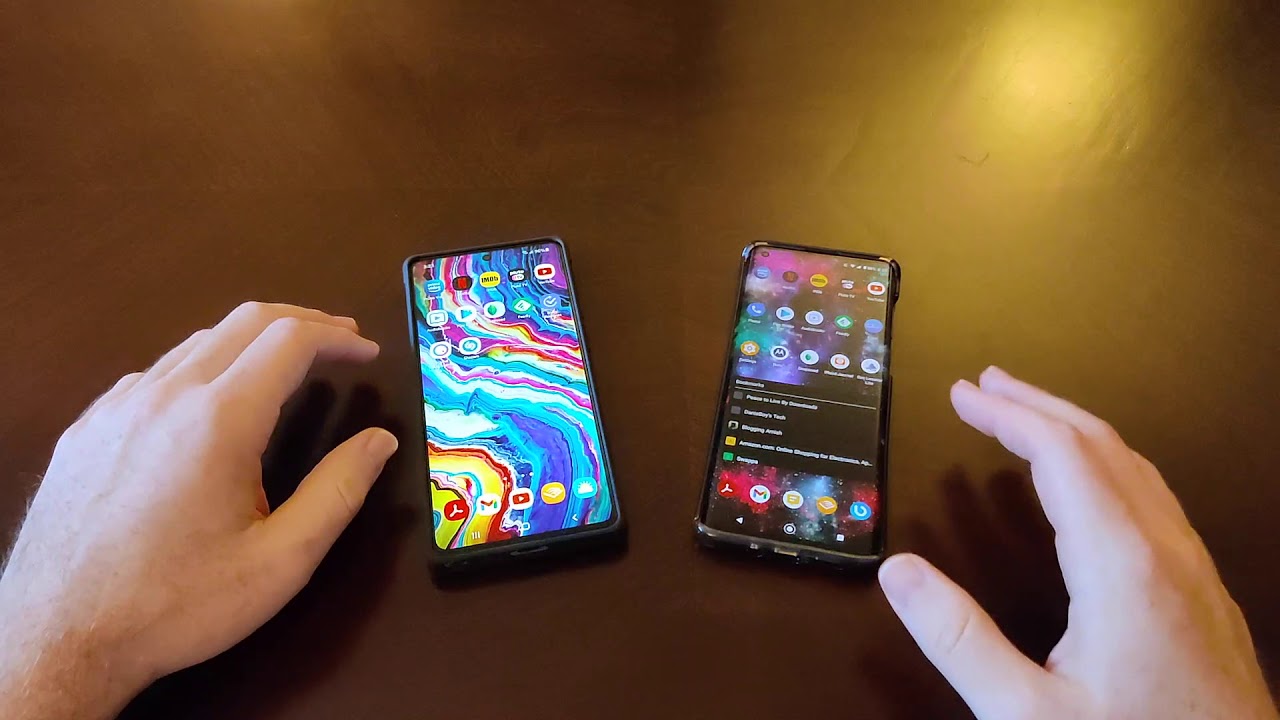 Samsung Galaxy Note 20 vs Motorola Edge - Speed Comparison