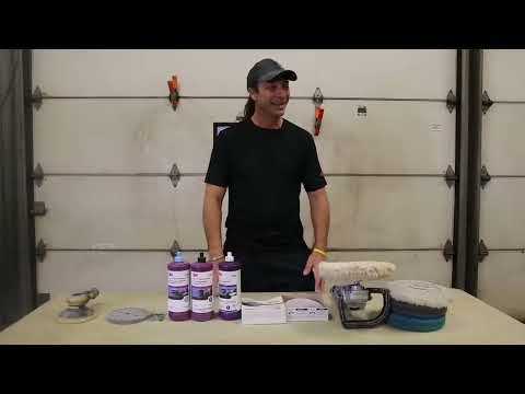 Professional wet/dry sanding and polishing tutorial. 3m Trizact system, EX Compound