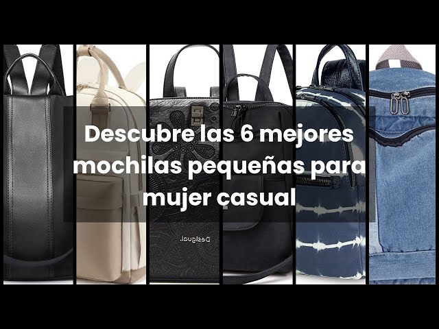 Vídeo relacionado con LOVEVOOK Mochila pequeña para mujer, resistente al agua, bolso de mano 2 en 1, mini bolso de día, mochila para mujer, elegante, para ocio, escuela, viajes, trabajo, A-negro., 13 pulgadas, Casual