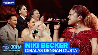 Download lagu NIKI BECKER - DIBALAS DENGAN DUSTA (AUDY) | SPEKTA 12 – Indonesian Idol 2026 mp3