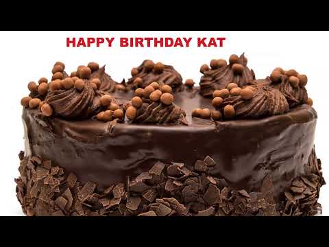 Kat Birthday Song - Cakes Pasteles - Happy Birthday KAT