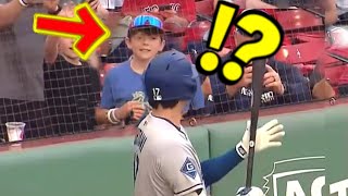 大谷に夢中過ぎる少年に本人が次の瞬間・・「泣ける！」「少年の反応がヤバすぎる！」神にこんな事されたら一生眠れないわ！【ＭＬＢ】