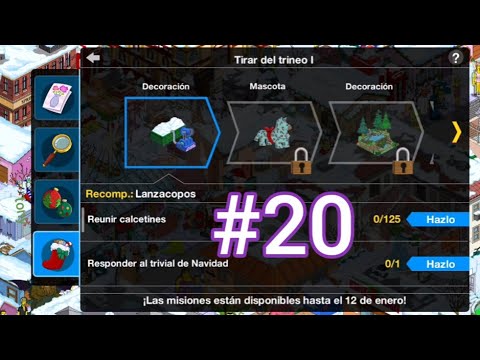 Los Simpson Springfield "Navidad'21: Capítulo 20 - Tirar del trineo" por Tony