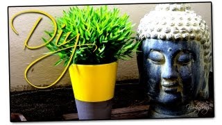 Blumentopf verschönern! - Einfaches DIY für den Sommer