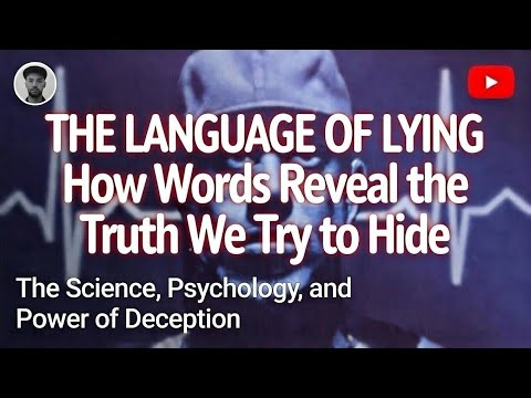 THE LANGUAGE OF LYING