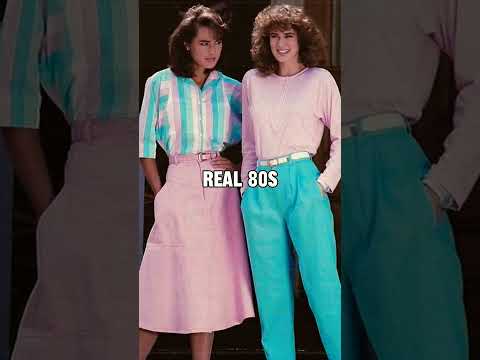 Inspired 80s VS Real 80s 😍 #shorts #short #viral