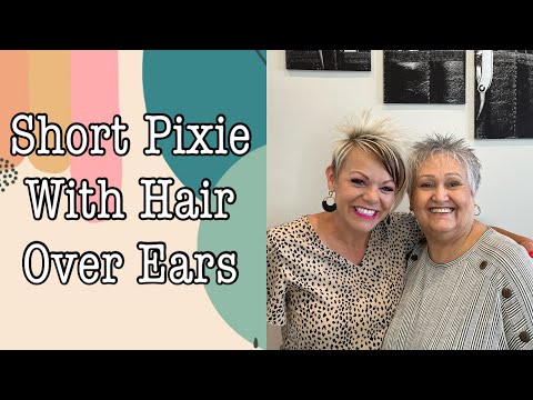 Women over 60 short haircuts pixie style with texture video thumbnail