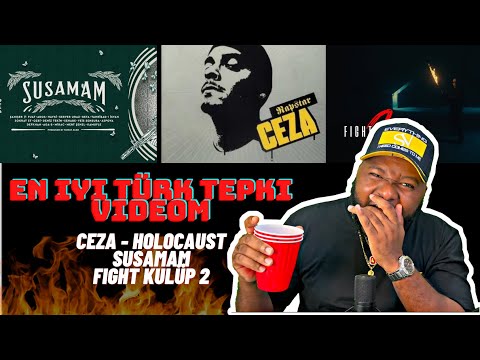 CEZA - Holocaust | SUSAMAM | Fight Kulüp 2 |  En Iyi Türk Tepki Videom | My Top 3 Turkish Reaction 🔥