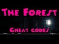 The Forest - Cheat codes The Forest - Cheat codes