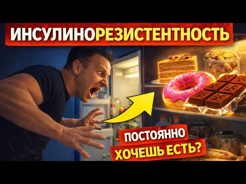 Почему вы постоянно хотите есть — это инсулинорезистентность